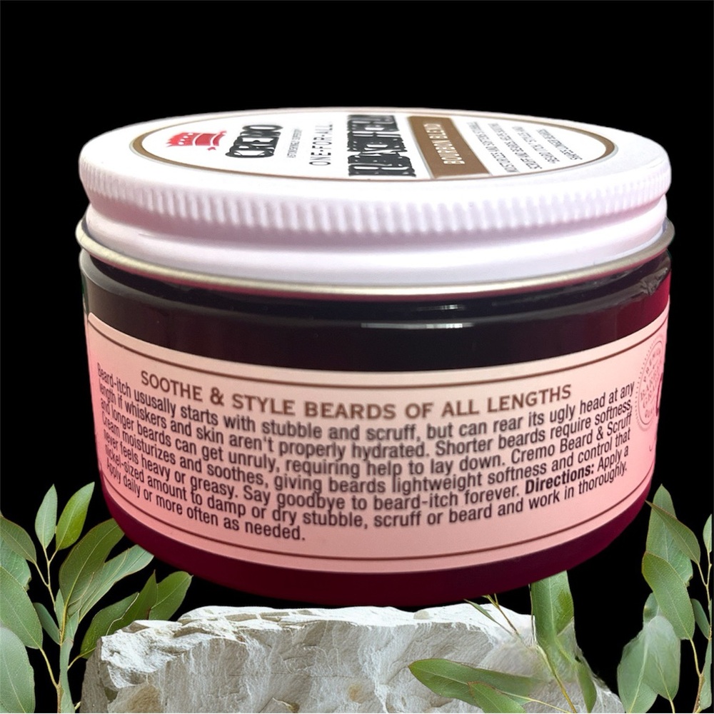 💁♂️ NEW Cremo Beard & Scuff Cream Bourbon Blend Full Size 💁♂️ - Picture 4 of 6